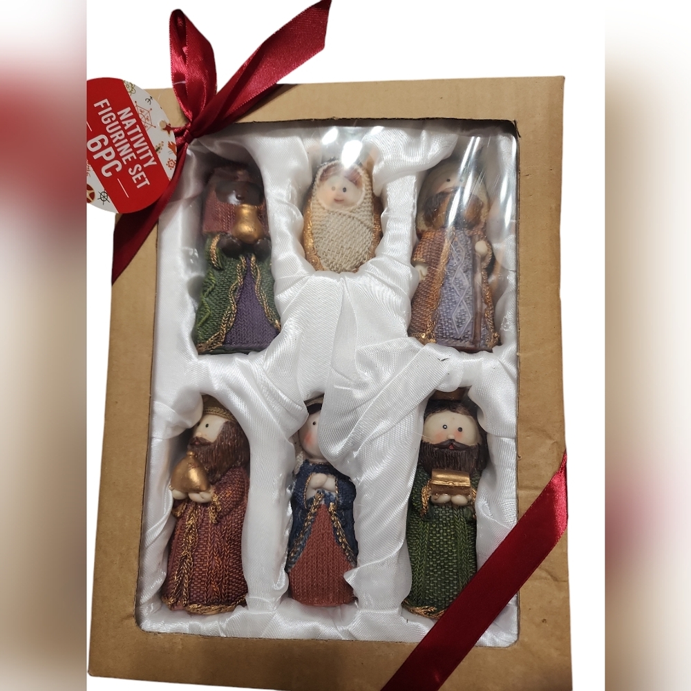 NWOPT boxed nativity 6pcs